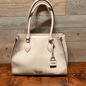Guesss Oak Park Shoulder‎ Bag Beige Purse